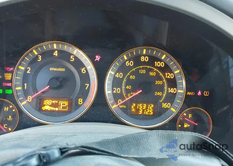 2007 Infiniti Fx45 z USA, uszkodzony, nr VIN JNRBS08WX7X400127